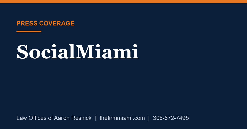 SocialMiami press card