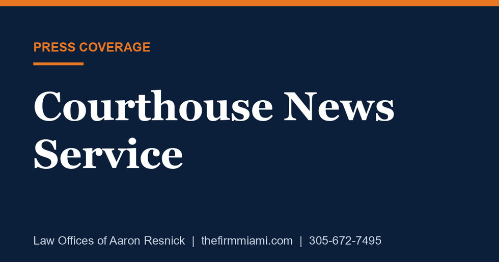 Courthouse News Service press card