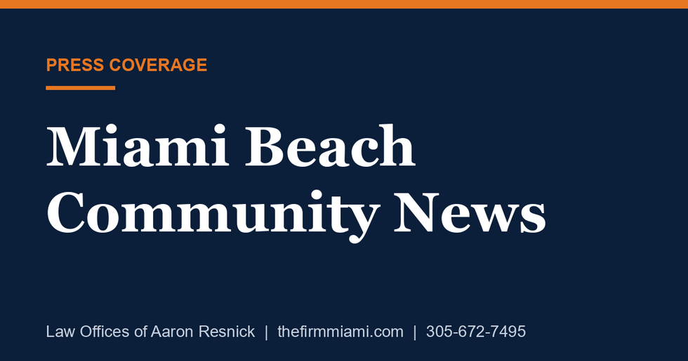 Miami Beach Community News press card