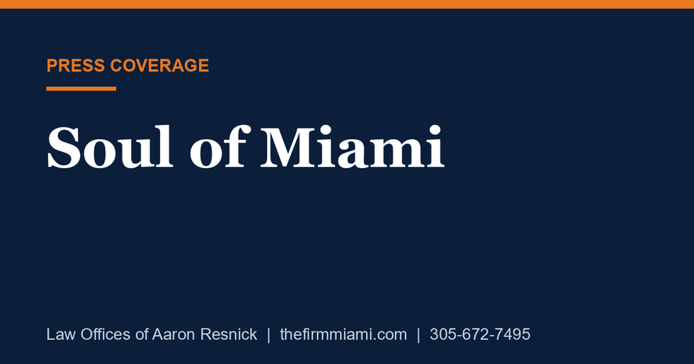 Soul of Miami press card