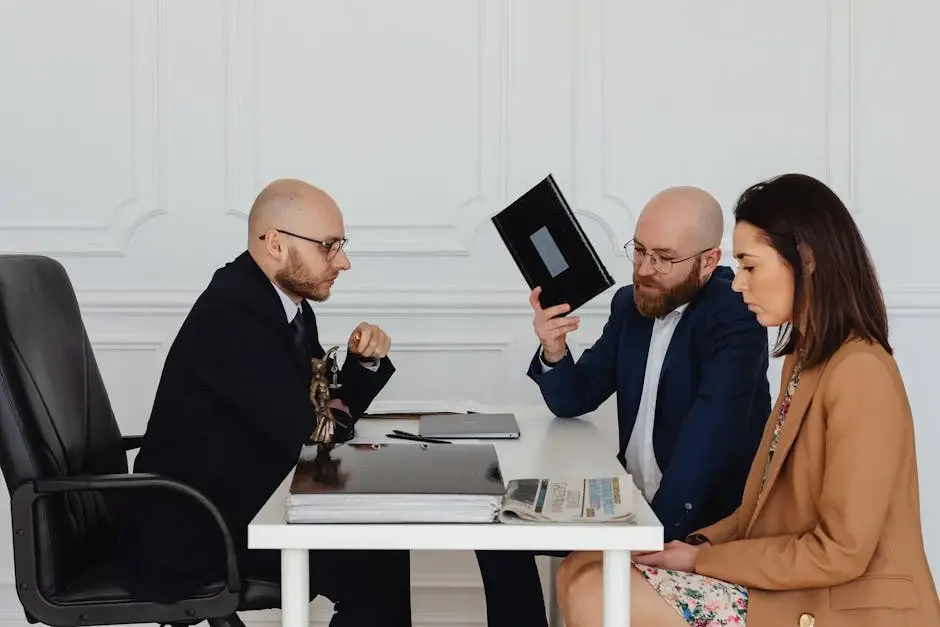 worker consulting with an employment lawyer about workplace issues - Employee rights legal services