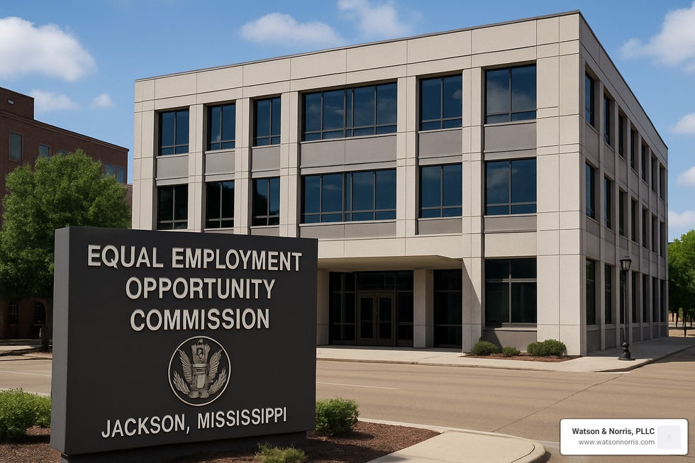 EEOC building in Jackson MS - Employment attorney Jackson MS