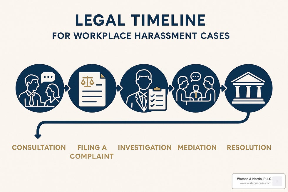 legal timeline for harassment cases - harassment lawyer free consultation