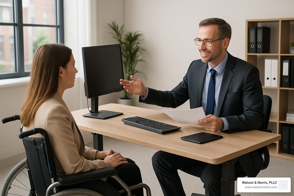 reasonable accommodation example in workplace - disability discrimination oxford