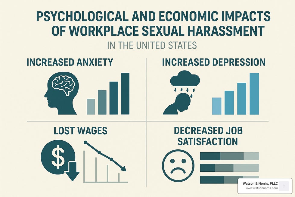 Scientific research on impacts of harassment - lawyer for sexual harassment at work