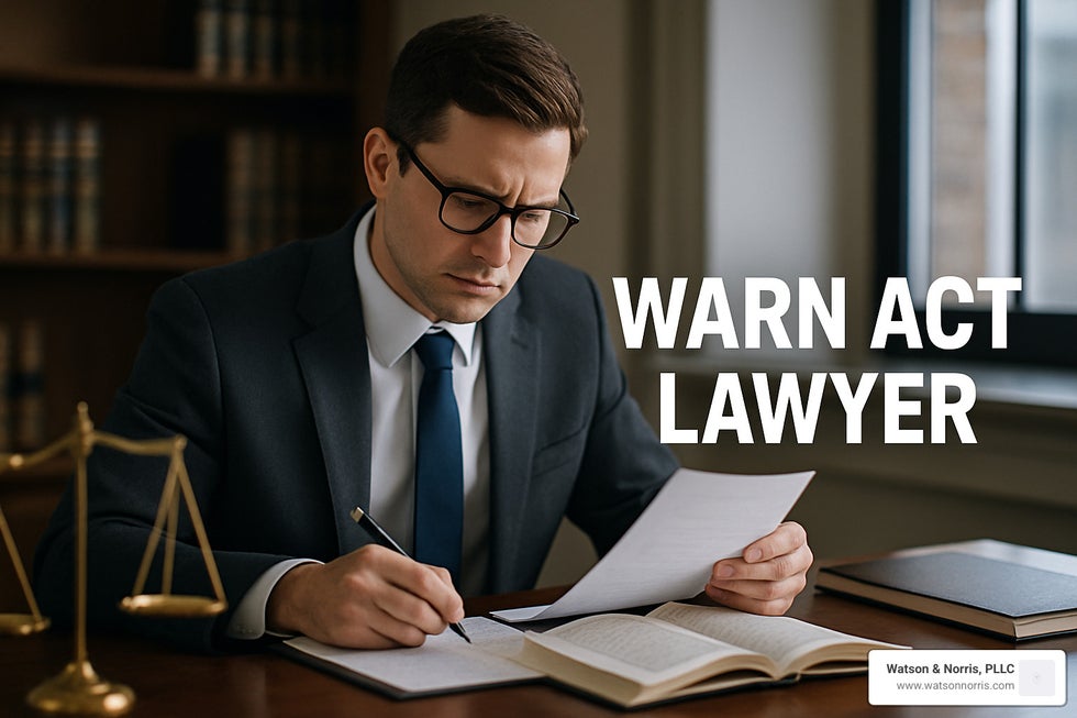 warn act lawyer - warn act lawyer