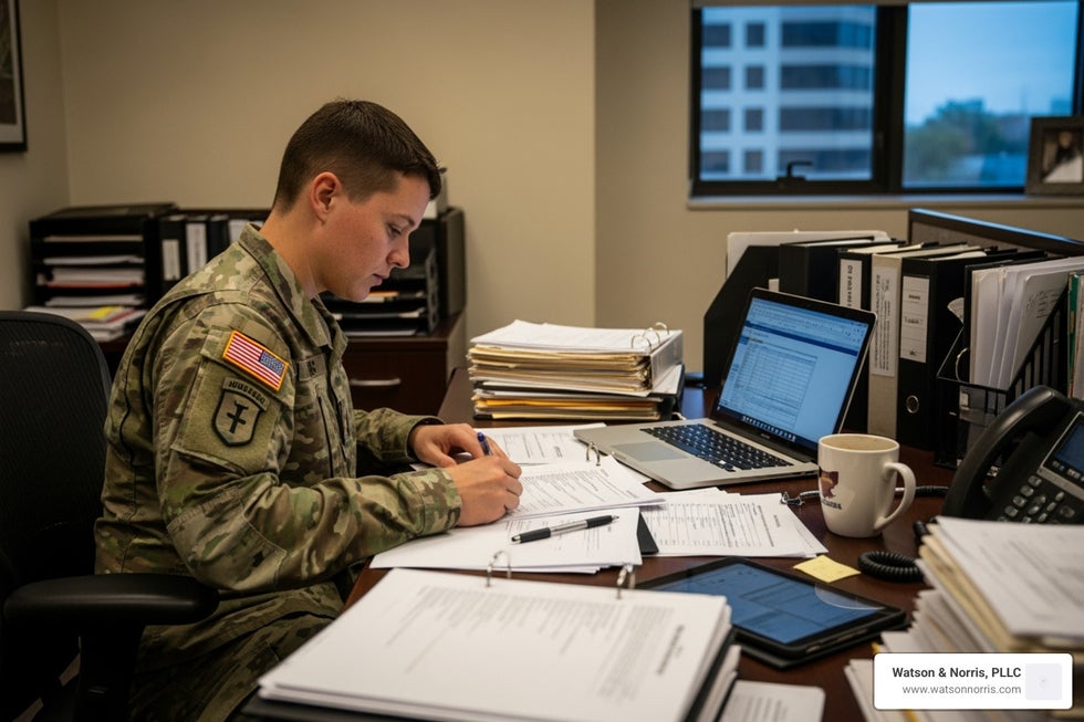service member uniform paperwork office - userra amendments