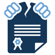 Breach of Contract Defense Icon