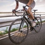 man cycling