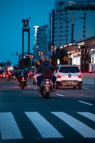 motorcycle and car accidents