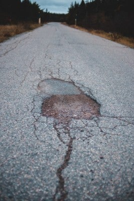 road defect accidents government