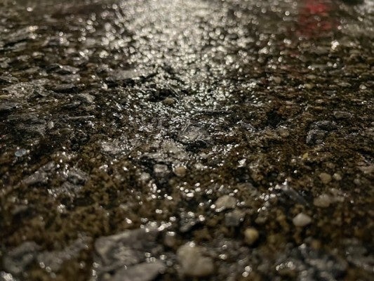 black ice hazards