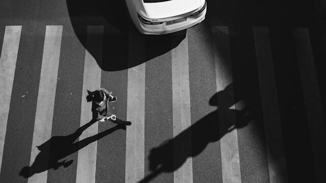 injured at a dangerous crossroads