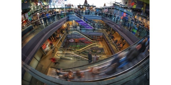 shopping center accident