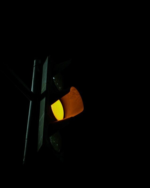 pedestrian accidents during yellow lights