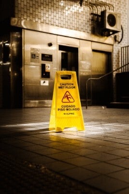 legal steps slip and fall accident at a business