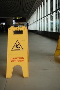 slip and fall liability