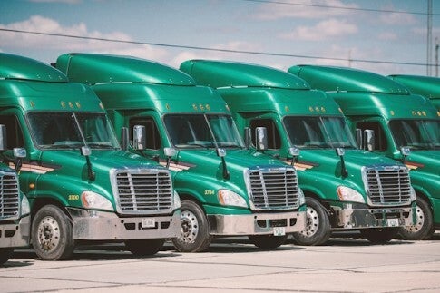 truck company denies liability