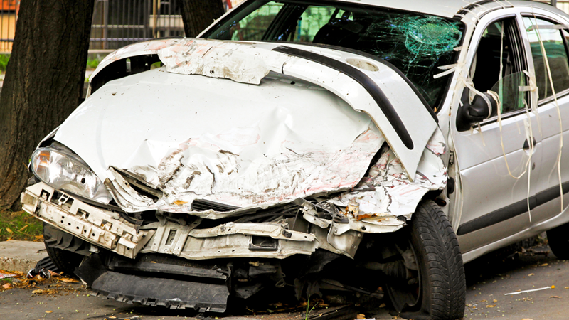  Two Injured in Car Accident on Hwy 19E