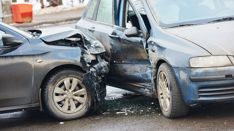 One Injured in Two-Vehicle Crash on 2200 Block Hamilton Pl Blvd