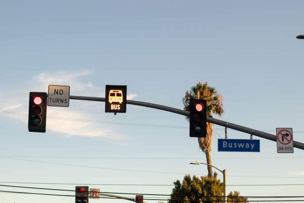  Injuries After Bus and Shuttle Van Crash at Magnolia & Cherry St