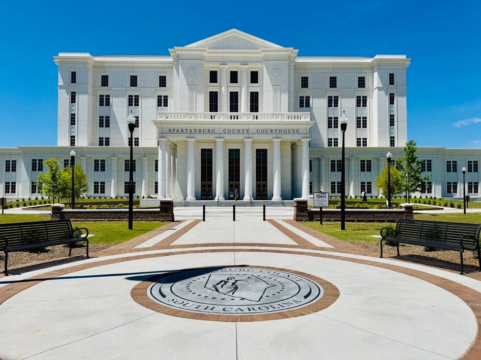 Photo of New Spartanburg County Courthouse