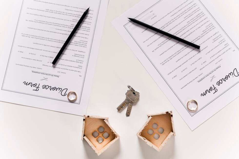 Divorce paper signing