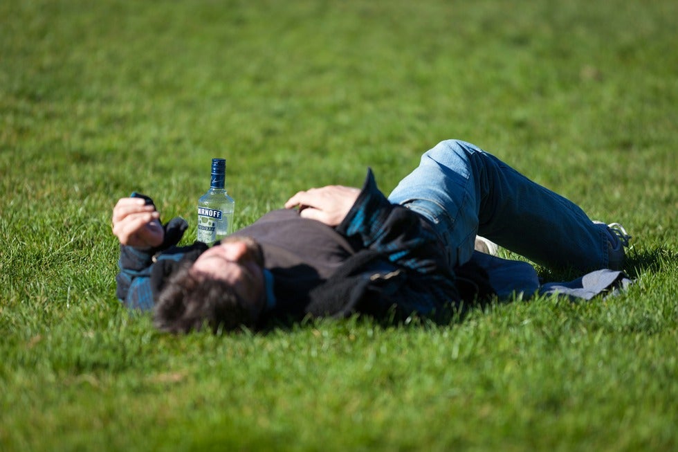 a person publicly intoxicated 