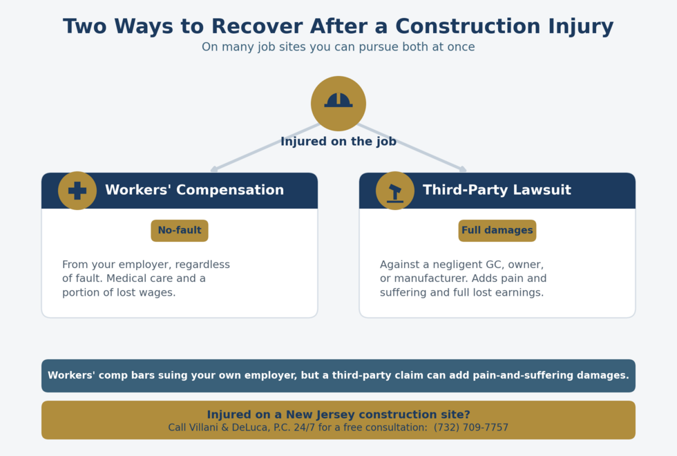 Two ways to recover after aconstruction injury