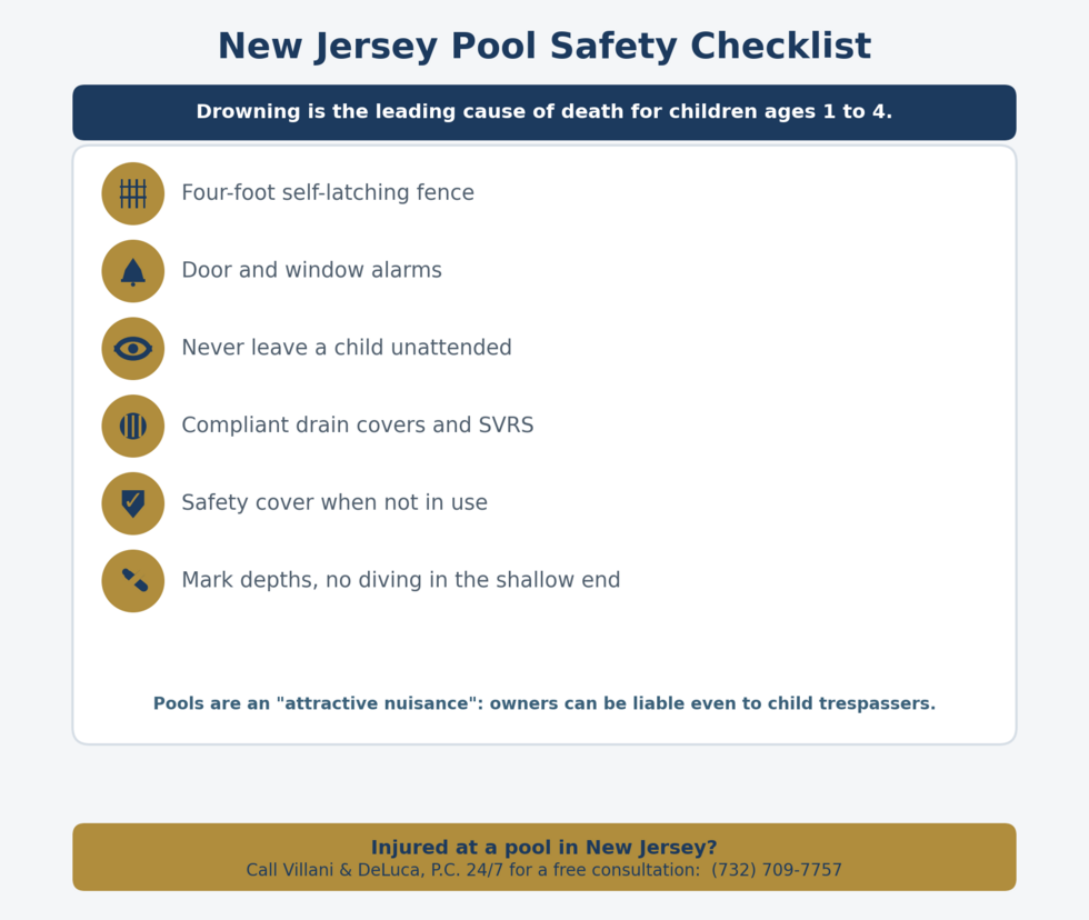 new jersey pool safety checklist