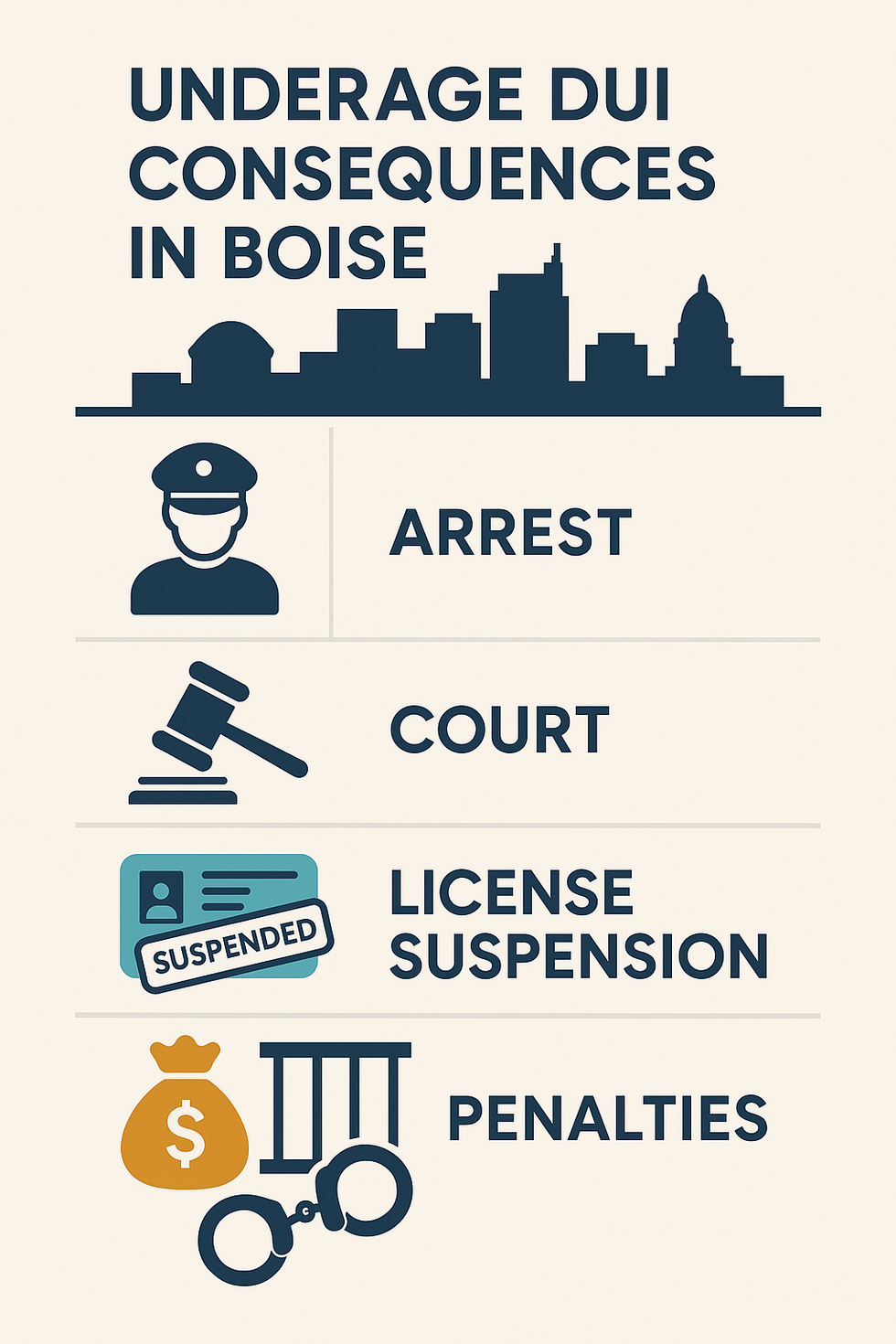 underage dui consequences