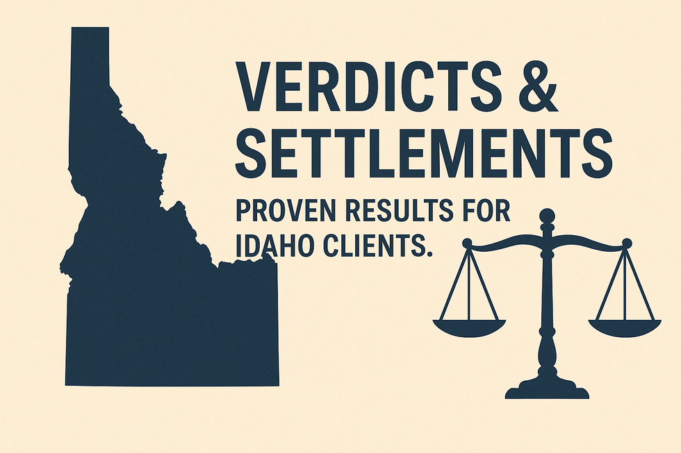 verdicts and settlements