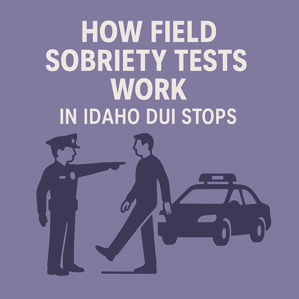 field sobriety tests idaho dui