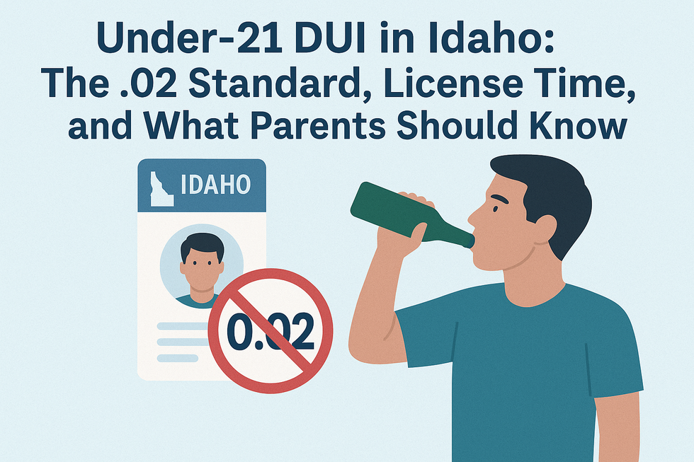 under 21 dui in idaho