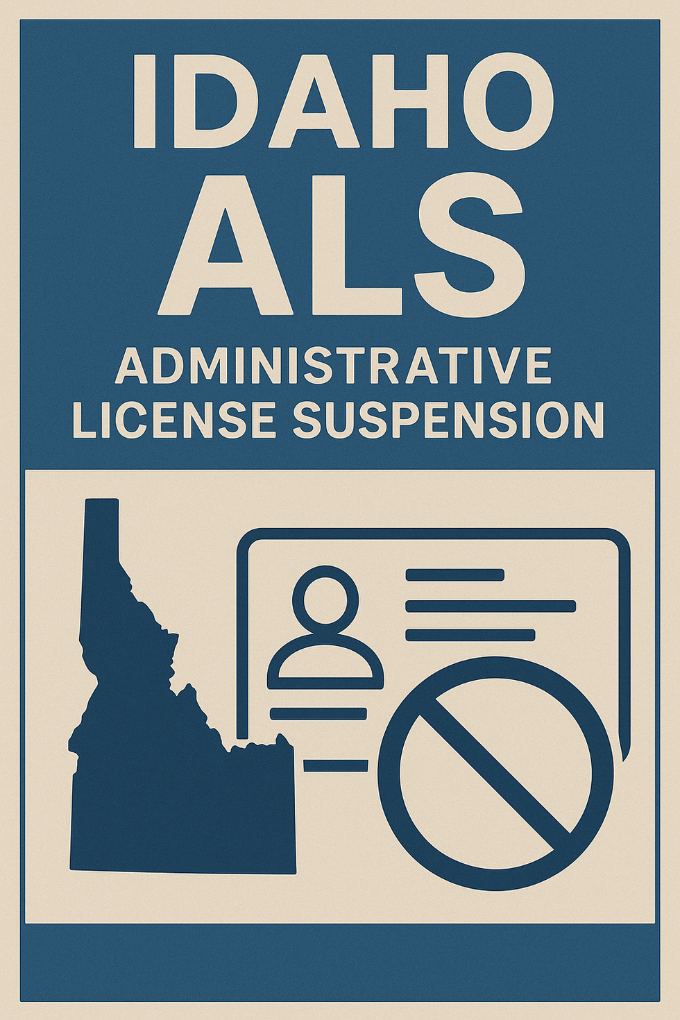 Idaho ALS administrative license suspension