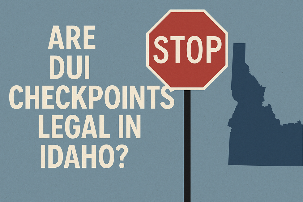 are dui checkpoints legal in idaho?