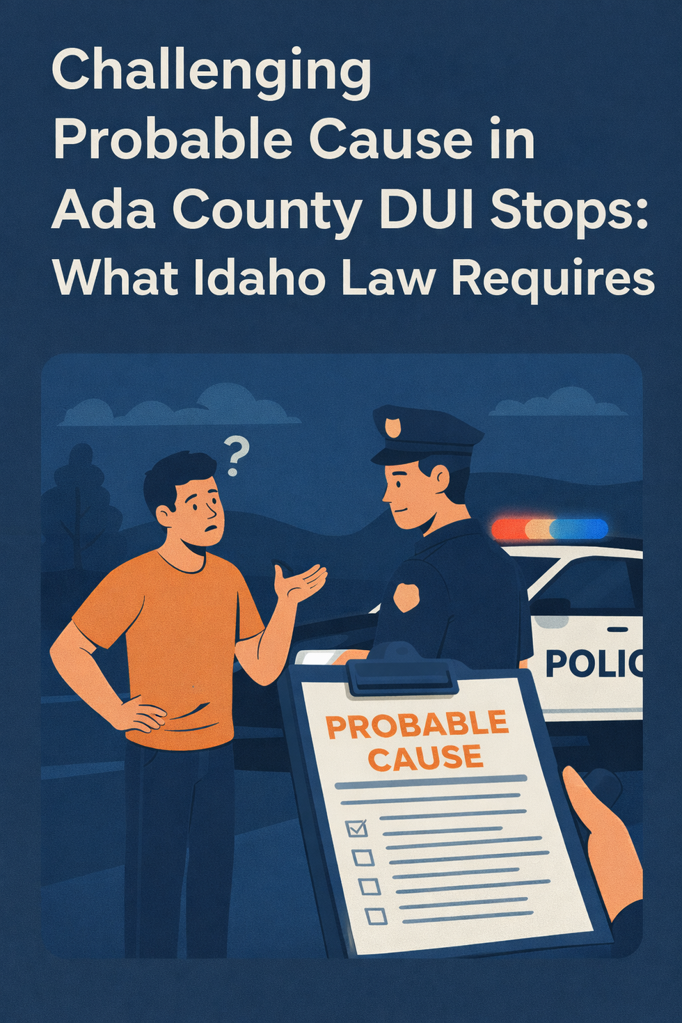 challenging probable cause in an idaho dui stop