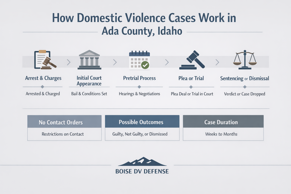how domestic violence cases work in ada county idaho