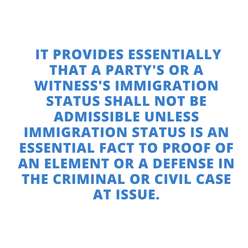 immigration_status_admissible_in_court