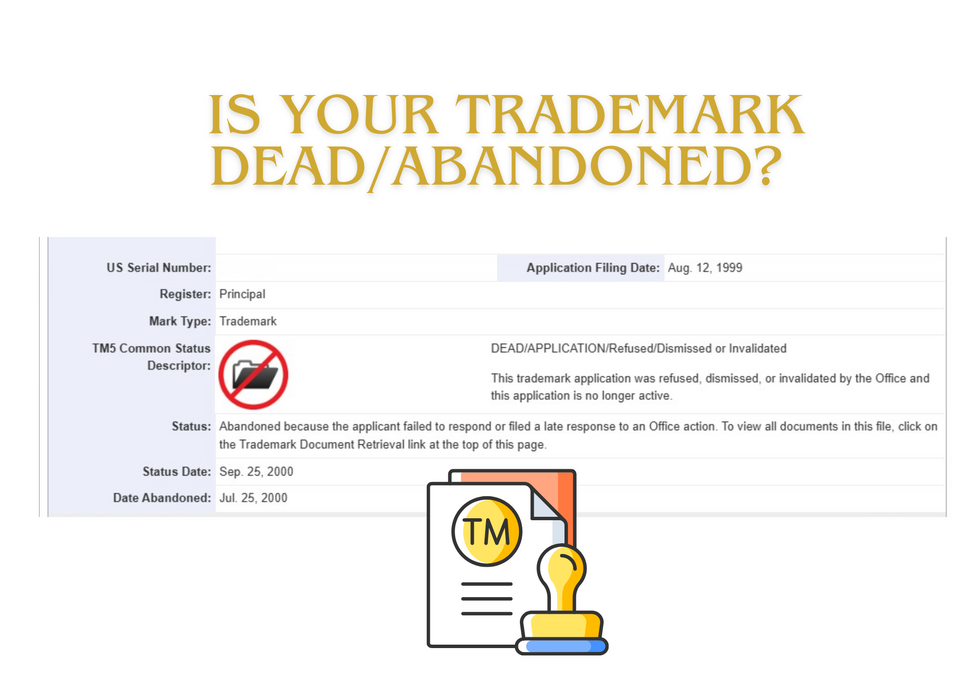 a trademark entry in TSDR