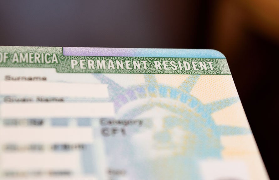 Residencia Permanente (Green Card) Icon