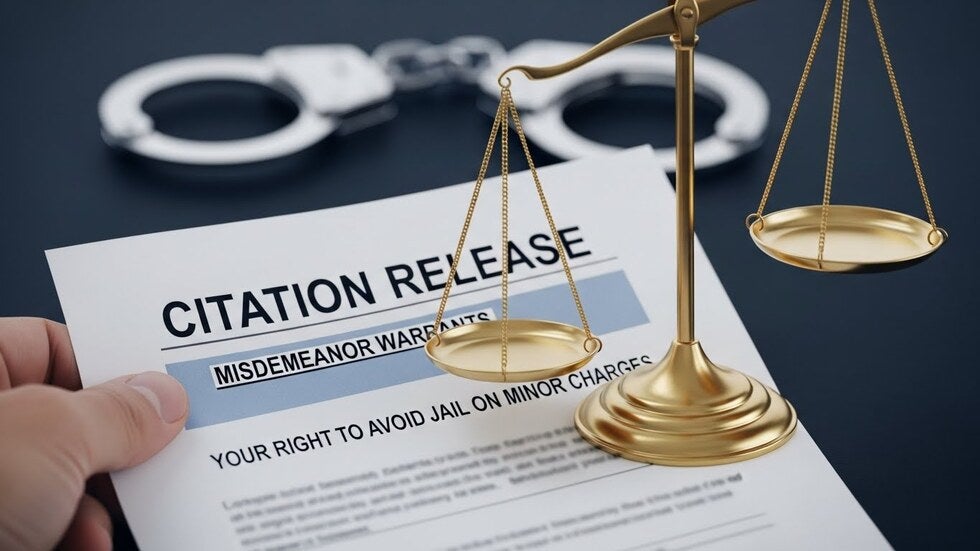 Citation Release on Misdemeanor Warrants