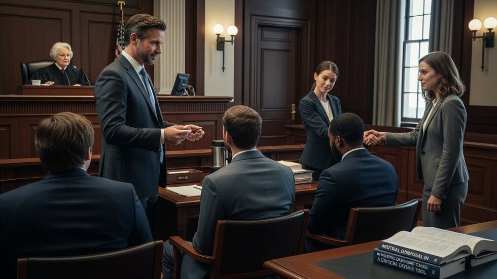 Midtrial Dismissal in Multiple Defendant Cases