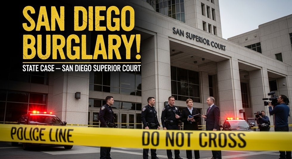 San Diego Burglary! State case