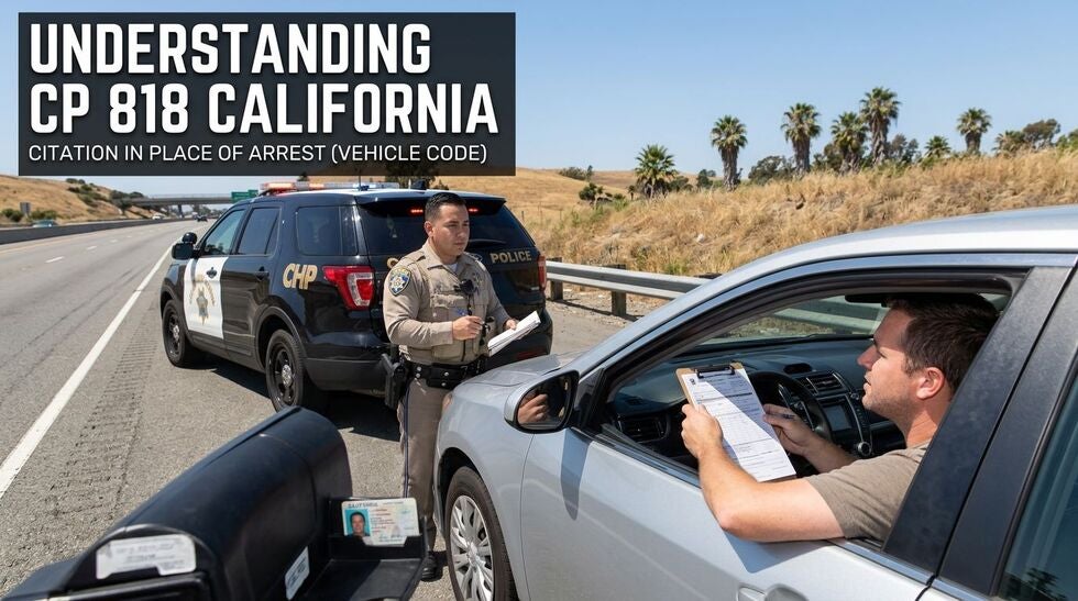 CP 818 California