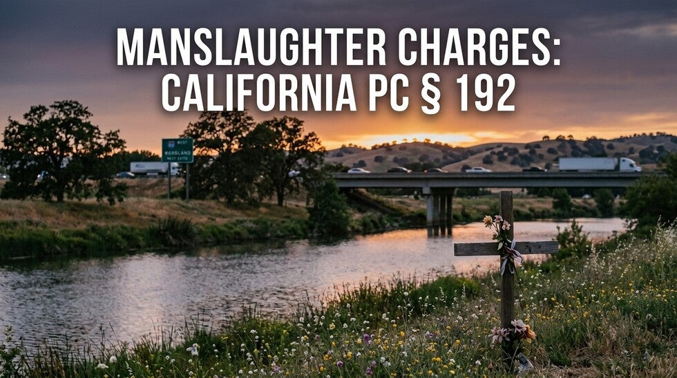 Manslaughter Charges in Yolo County