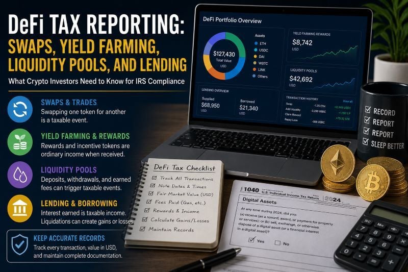 DeFi Tax Reporting