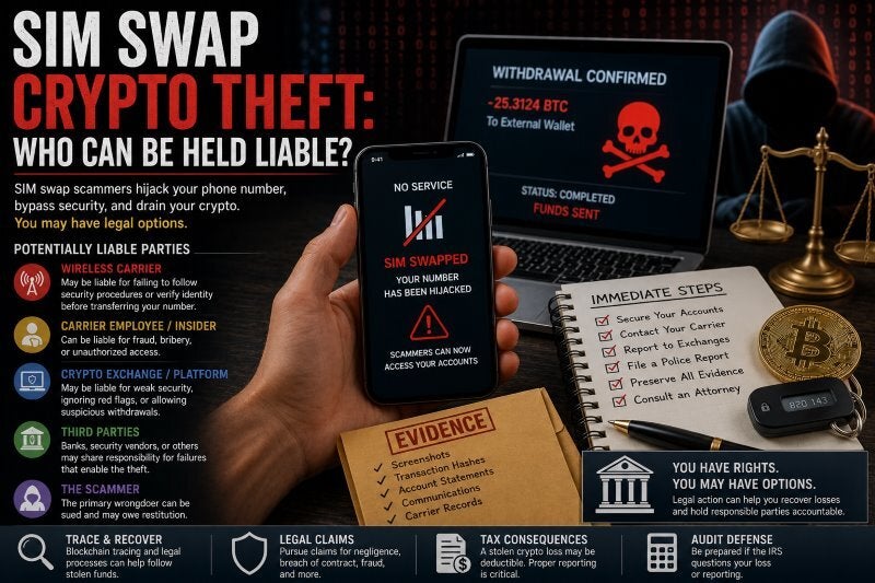 SIM Swap Crypto Theft