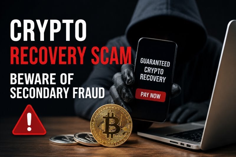 Crypto Recovery Scam Warning