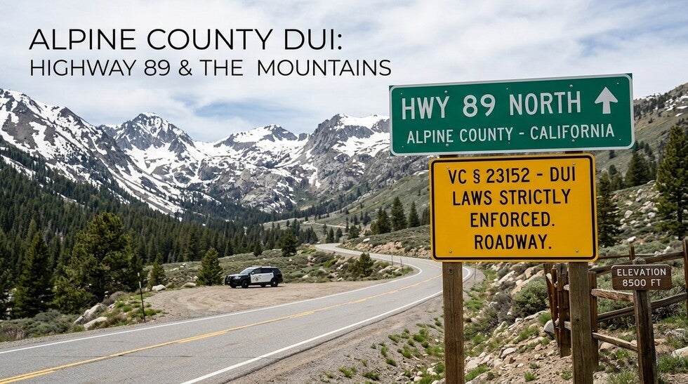 DUI in Alpine County